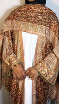 Brown pashmina