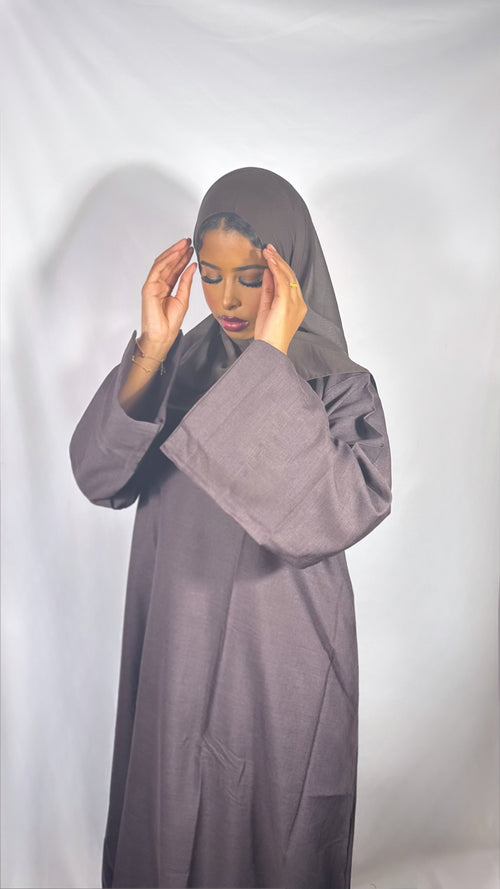 Amani Linen Abaya