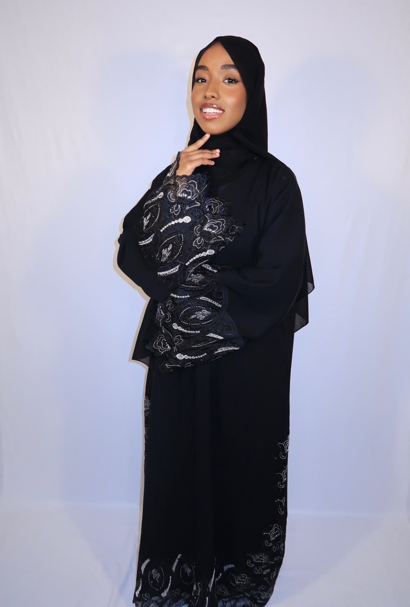 Layali Lace Abaya