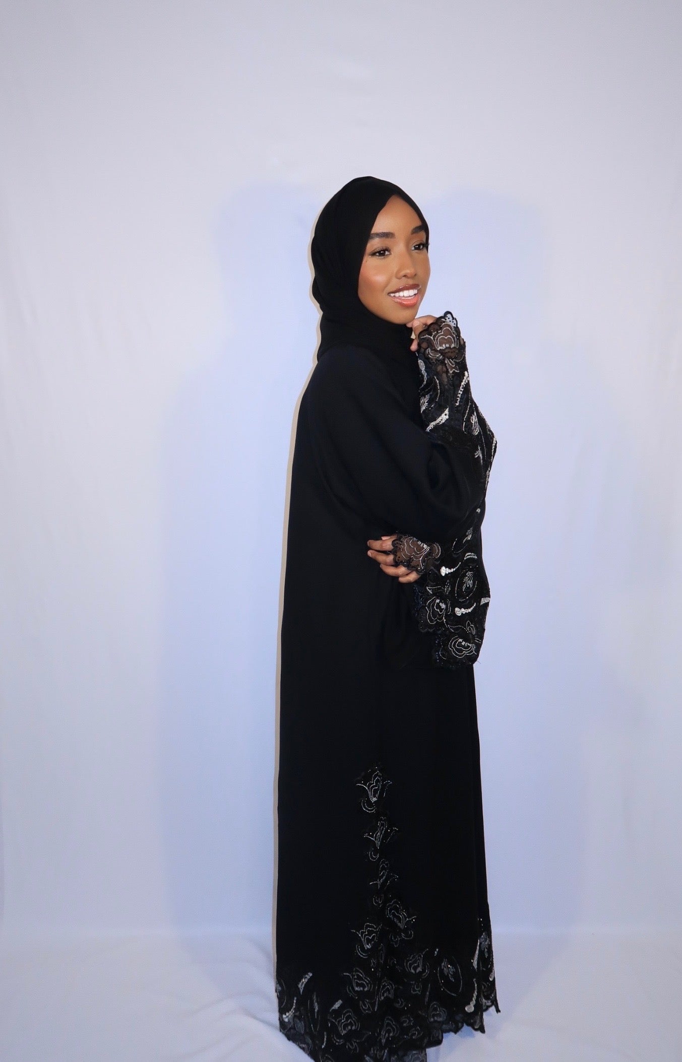 Layali Lace Abaya
