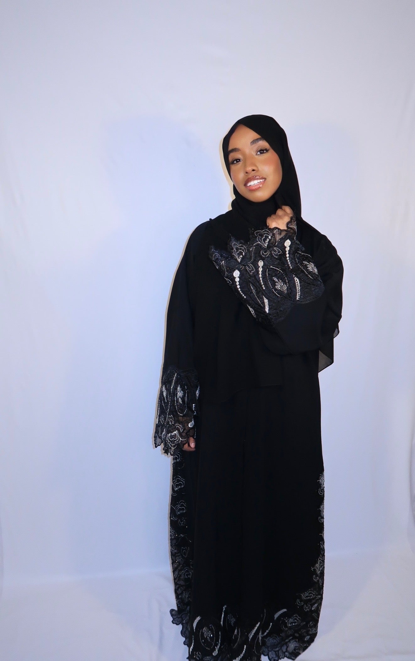 Layali Lace Abaya